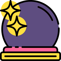 Crystal ball icon