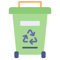 lixeira de reciclagem Ícone