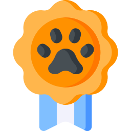 Dog competition icon