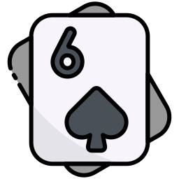 Six of spades icon