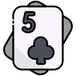cinco de tréboles icono