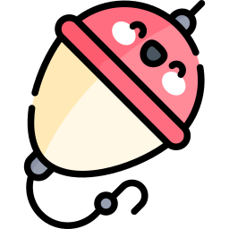 Fishing float icon