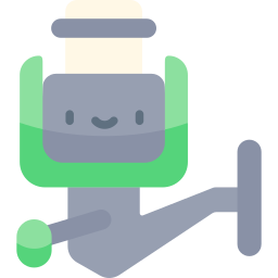 Spinning reel icon