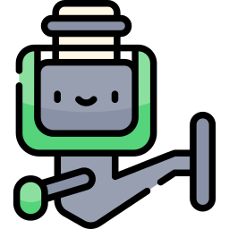 Spinning reel icon