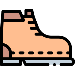 Hiking boots icon