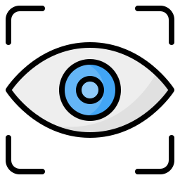 Eye recognition icon