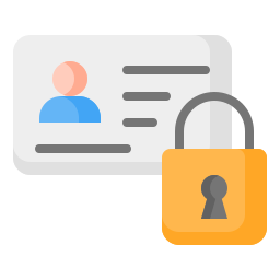 Personal data icon