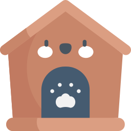 casa de mascotas icono