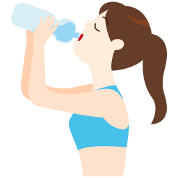 Drink water icon