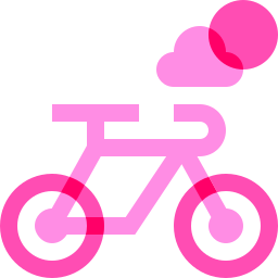 Катание на велосипеде иконка
