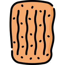 Barbari bread icon