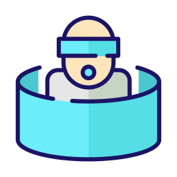 Virtual reality icon