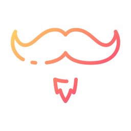 bigote icono