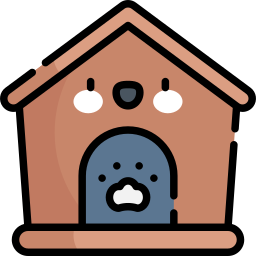 casa de mascotas icono