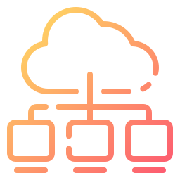 Cloud computing icon