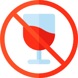No alcohol icon
