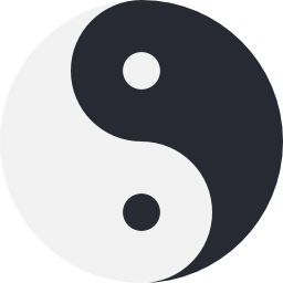 yin yang icona