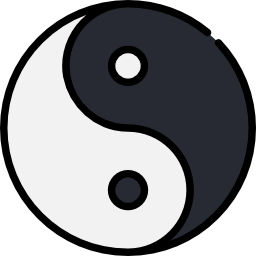 yin yang Ícone