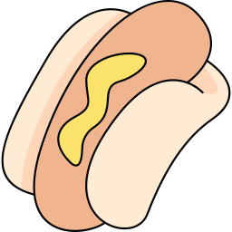 hotdog icoon