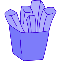 French fries icon