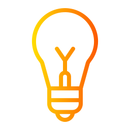 Idea bulb icon