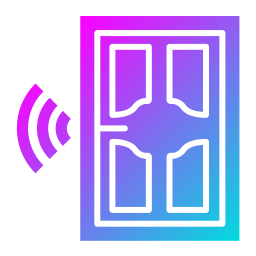 inteligentne drzwi ikona