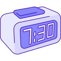 Digital clock icon