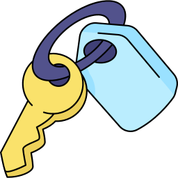 Hotel key icon