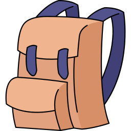 mochila icono