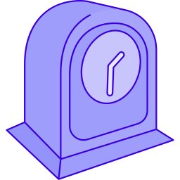 Desk clock icon