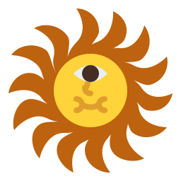 soleil Icône