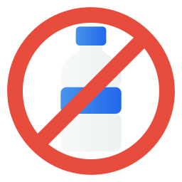 keine plastikflaschen icon