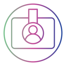 carte d'identité Icône