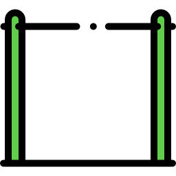 Pull up bar icon