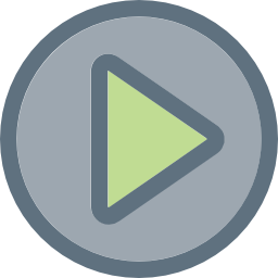 botón de play icono