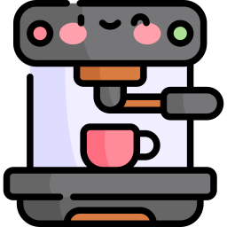 Coffee machine icon