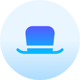 Top hat icon