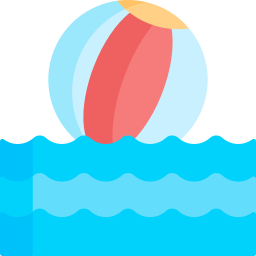 bola de praia Ícone