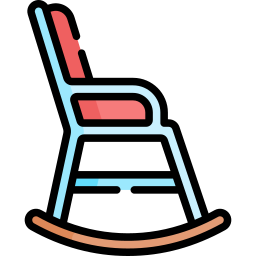 Rocking chair icon