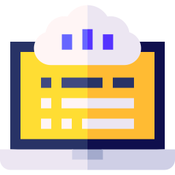 Cloud service icon