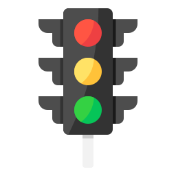 Traffic light icon