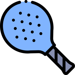 raqueta de pádel icono