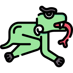 lagarto icono