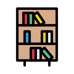 Bookshelves icon