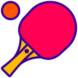 ping pong Icône