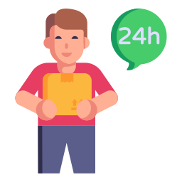 24 hours delivery icon