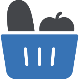 vegetales y frutas icono