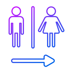 화장실 표지판 icon