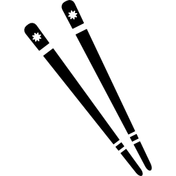Japanese chopsticks icon