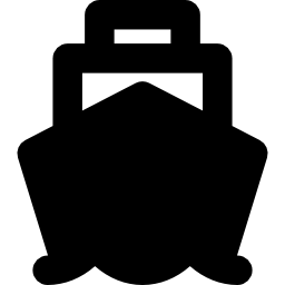 Cruiser front view icon